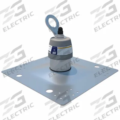 3M Roof Top Anchor: 310 lb Capacity, For Concrete/Wood, Flat/Inclined Roofs - Permanent-Installation Anchors for Membrane Roofs