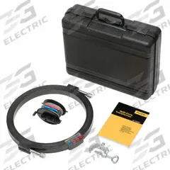 FLUKE Pylon Clamp Kit: 12.6 in Jaw Capacity, EI-162BN. Key specifications — Cable Color: Blue; Manufacturer Part Number: EI-162BN; For Use With: Earth Ground Resistance Tester; Product Type: Split Core Transformer; Includes: (2) Fasteners; Compatible with Manufacturer Model Number: 1623-2; Compatible with Grainger Part Number: 30JZ60; Brand: FLUKE.