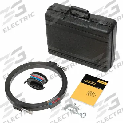 FLUKE Pylon Clamp Kit: 12.6 in Jaw Capacity - Split Core Transformers