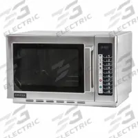 AMANA Microwave: 1.2 cu ft Oven Capacity, 1,000 W Cooking Watt, 5 Power Levels, RCS10TS. Key specifications — attr440422: AMANA; attr440423: No.