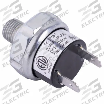 SPEEDAIRE Pressure Switch for 6 Gal, 1.5HP Pancake Air Compressor: D3005000119, 810RA8 - Air Compressor Parts