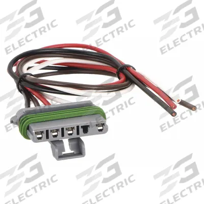 GROTE Terminal Assembly: Blunt Cut Wires, 5 Wires, 20 in Wire Lg - Automotive Pigtails