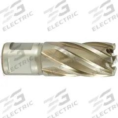 CLEVELAND Annular Cutter: 5/8 in Cutter Dia, 1 in Max Cutting Dp, Pilot Pin Included, Weldon Flat (MPN C34062). Key specifications — attr253884: Yes; attr253885: Bright (Uncoated); attr253886: High Speed Steel; attr253887: Weldon Flat; attr253888: Fractional Inch; attr277149: CLEVELAND.