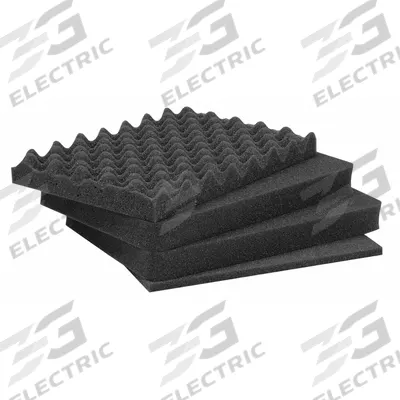 NANUK CASES Foam Inserts: 15 in x 10 1/2 in, 5 1/2 in Foam Thick - Cubed Pick & Pull Foam Inserts