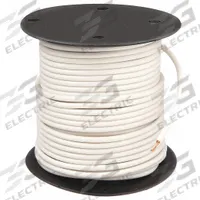 GROTE Primary Automotive Wire: GPT, 100 ft, 1 Conductor, 18 AWG, White, 60 V Volt, SAE J1128 (MPN 87-9007). Key specifications — Brand: GROTE.