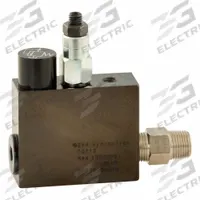 BVA HYDRAULICS Hydraulic Sequence Valve: 6 gpm Max Flow Rate, 3/8 in NPT, 3/8 in NPT, Steel, Manual (MPN CVS3). Key specifications — attr1018158: Manual; attr1018114: Rotary Knob; attr1018116: Steel; attr1018117: BVA HYDRAULICS.