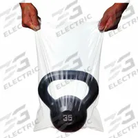 APPROVED VENDOR Open-Ended Poly Bag: Light-Duty, Linear Low Density Polyethylene (LLDPE), 500 PK (MPN 7F2630). Key specifications — Color: Clear; Package Configuration: Bag.