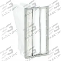 GRAINGER Pocket Air Filter: 24 in x 12 in x 14 in, MERV 8, White, Synthetic, 3 Pockets (MPN 6B679). Key specifications — attr1286329: EA; attr1286352: GRAINGER; attr1286334: Synthetic; attr1286332: MERV 8.