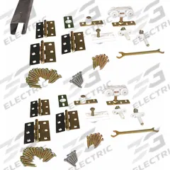 PEMKO Track and Hanger Kit: 8 ft Lg, 1 5/16 in Wd, 1 1/8 in Ht, 400 lb Max Wt, Top (MPN HF4/100A/8). Key specifications — Product Type: Track and Hanger Kit; Brand: PEMKO; Track Type: Top.