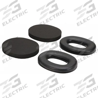 3M PELTOR Replacement Ear Muff Pad Kit: 27 dB NRR, Electrically Insulated - Replacement Pad Kits for Ear Muffs