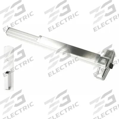 VON DUPRIN Exit Device: 3 ft Max Door Wd - Rim Push Bars