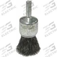 WEILER End Brush: Crimped Stainless Steel, 3/4 in Dia, 0.006 in Fill Dia, 1/4 in Shank (MPN 36283). Key specifications — Brand: WEILER.