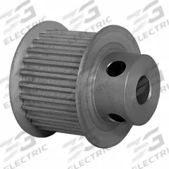 DAYTON Timing Pulley: Modified Curvilinear, Fixed, For GT Timing Belt Section, For 15 mm Belt Wd (MPN 26-3P15-6FA3). Key specifications — Brand: DAYTON; Finish: Clear Anodized; For Belt Series: Powerhouse®.