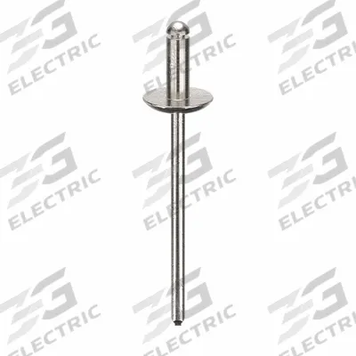 APPROVED VENDOR Blind Rivet,1.638" L,0.125" dia,PK500: Inch, 1 41/64 in Overall Lg, 21/64 in Body Lg - Large Flange Blind Rivets