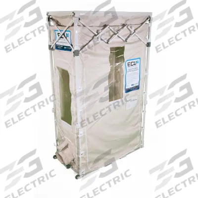 MINTIE TECHNOLOGIES Particle Containment Kit: 32 in Overall Wd, 62 1/2 in Overall Lg - Particle Containment Units