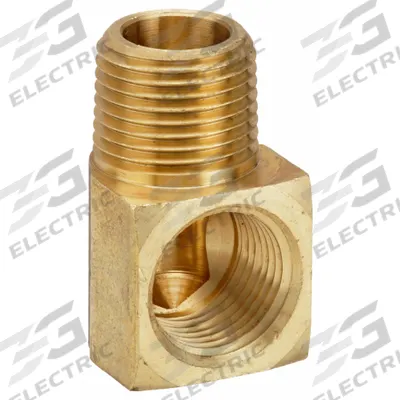 APPROVED VENDOR Metal Pipe Elbow: 90° Elbow, 1/4 in x 1/4 in, 1,000 psi - Threaded High-Pressure Pipe Fittings for Potable Water