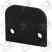 T-Slot Framing System Door Lat: 1 3/4 in x 2 in x 13/64 in, Black, Anodized, Aluminum (MPN 4483-BLACK). Key specifications — Brand: 80/20; Material: Aluminum; Product Type: Door Stop; Finish: Anodized; System of Measurement: Inch; Locking Type: Non-Locking.