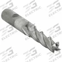 CLEVELAND Square End Mill: High Speed Steel, TiCN Coated, 4 Flute, 7/16" Mill Dia, 2-3/4" LOC (MPN C33465)