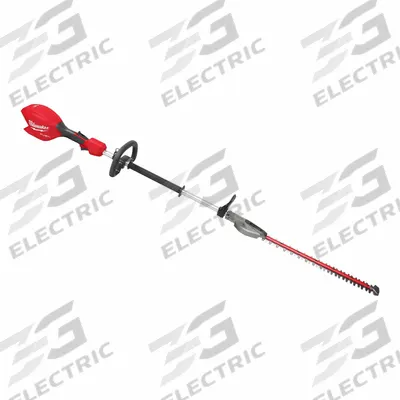 MILWAUKEE Hedge Trimmer: M18 Platform, 1 in Cutting Wd, 20 in Blade Lg, Double-Sided Blade - Battery-Powered Extended-Reach Hedge Trimmers