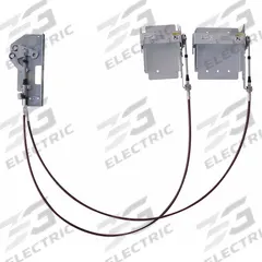 SQUARE D Dual Cable Operating Mechanism with 120" Cables: Dual Cable Op Mechanism with 120" Cables (MPN 9422CSBD1). Key specifications — For Use With: NEMA 1, 3, 3R, 4, 4X, 12 Enclosures with PowerPact(R) B Circuit Breakers; Number of Poles: 2 and 3; Brand: SQUARE D; Accessory Type: Dual Cable Operating Mechanism with 120" Cables.