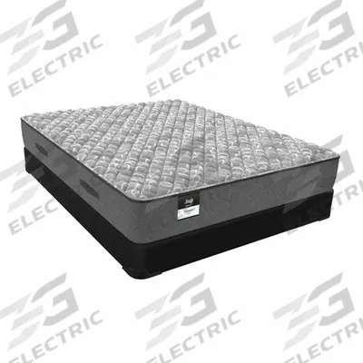 SEALY Bed Mattress: California King, Firm, Knit Fabric, 12 in Overall Ht, 72 in Overall Wd - Decorah by Sealy