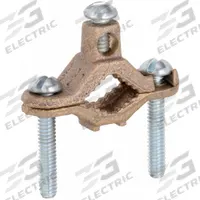Grounding Connector: Bronze, 10 AWG SOL to 2 AWG STR Grounding Wire Size, 1 Grounding Wires (MPN 2505). Key specifications — Brand: RACO; Description/Special Features: Corrosion Resistance; For Use With: Conduit; Grounding Wire Size: 10 AWG SOL to 2 AWG STR; Material: Bronze; Grounding Wires Connected To: 1-1/4 in to 2 in Pipe; Manufacturer Part Number: 2505.