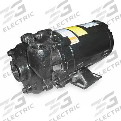 Dayton Centrifugal Pump: 1/3 hp, 115/230V AC, 40 ft Max Head, 1 in - 1/4 to 3/4 HP Straight Centrifugal Pumps