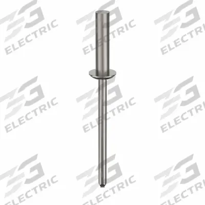 APPROVED VENDOR Blind Rivet,1 25/38" L,1/8" dia,PK500: Inch, 1 21/32 in Overall Lg, 35/64 in Body Lg - Domed-Head Blind Rivets