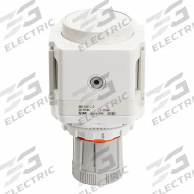 SMC Regulator: Die-Cast Aluminum, 1/2 in NPT, 7.251887 psi to 123.2821 psi - SMC FRL Air Regulators