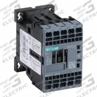 SIEMENS IEC Power Contactor: Non-Reversing, 3 Poles, 3NO Contacts, 7 A, 24V DC Coil (MPN 3RT20152KB42). Key specifications — Brand: SIEMENS; Integrated Surge Suppression: Yes; Wire Termination Type: Spring Loaded.