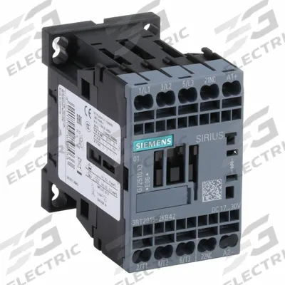 Siemens Power Contactor: Non-Reversing, 3 Poles, 3NO Contacts, 7 A - Non-Reversing IEC Contactors