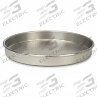 ADVANTECH Testing Pan: 8 in Overall Dia, Stainless Steel (MPN PS8H). Key specifications — Brand: ADVANTECH; Product Type: Testing Pan; Material: Stainless Steel.