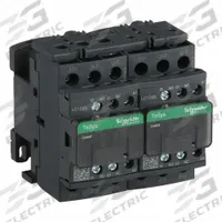SCHNEIDER IEC Magnetic Contactor: Reversing, 3 Poles, 3NO Contacts, 25 A, 24V AC Coil (MPN LC2D25B7V). Key specifications — Brand: SCHNEIDER; Integrated Surge Suppression: No.