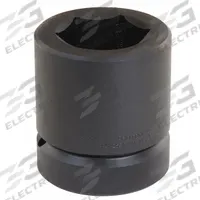 PROTO Impact Socket: 2 1/2 in Drive Size, SAE, 7 5/8 in Socket Size, 6-Point, Std, Black Oxide (MPN J25122). Key specifications — attr1215501: PROTO; attr1215515: Black Oxide; attr1215518: 7-5/8 in.