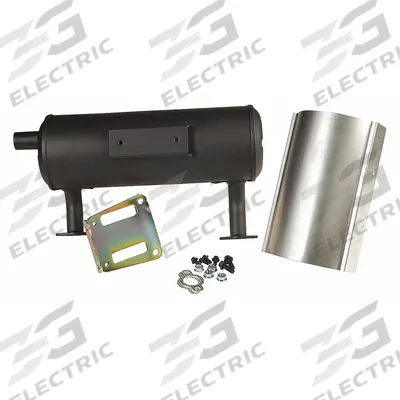 KOHLER Canister Muffler Kit: Compatible Mfr No. 730/740/750/CH25/LH640-755 - Kohler Engine Parts