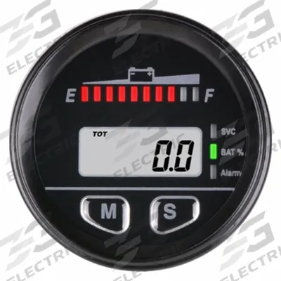 ENM Battery Discharge Indicator: 8 to 60V DC, ±0.50% Accuracy, Volt - ENM Battery Energy Meters