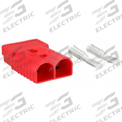 WESTWARD Plug: Plug-In, 350A, Red - Plug-In Connectors