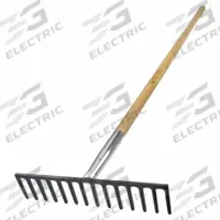KRAFT TOOL Road Rake: Pull/Push, Straight, Steel, Steel, 16 in Bristle or Blade Wd (MPN GG871). Key specifications — attr1014195: Steel; attr1014194: Straight; attr1014205: Pull; attr1004973: Rake; attr1004972: KRAFT TOOL; attr1014191: Steel.