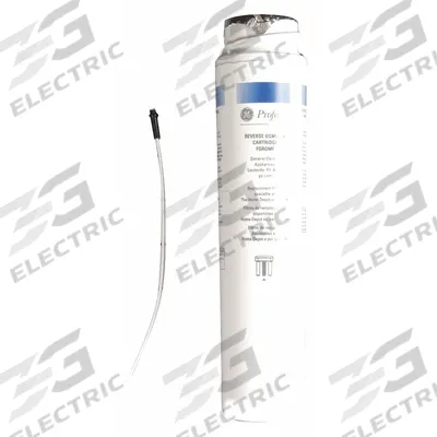 GE Quick-Connect Water Filter: 0.5 micron, 0.8 gpm, 1,800 gal, 8 1/2 in Overall Ht - Quick-Connect Water Filters for Reverse Osmosis System