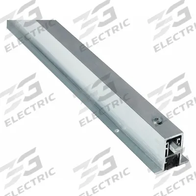 NATIONAL GUARD Automatic Door Bottom: Single Fin Insert, Aluminum, 48 in Lg, 1 1/2 in Wd - Automatic Door Bottoms