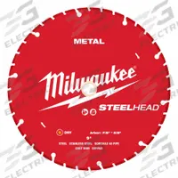 MILWAUKEE Diamond Saw Blade: Cast Iron/Ductile Pipe/Stainless Steel/Steel, 9 in Blade Dia., Dry (MPN 49-93-7825). Key specifications — attr1097734: Dry; attr1097738: Cut-Off Saw; attr1097751: MILWAUKEE.