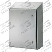 HOFFMAN Enclosure: 304 Stainless Steel, 16 in x 16 in x 8 in, NEMA 12/4/4X, Solid Cover, Hinged (MPN WS161608SS). Key specifications — Brand: HOFFMAN; Closure Method: 1/4-Turn Latch; Enclosure Material: 304 Stainless Steel; Knockouts: Not Included.