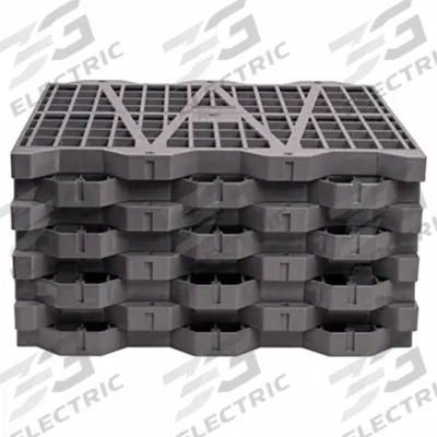 ATTIC DEK Attic Plastic Flooring: Unassembled, Modular, 1 1/8 in x 16 in x 16 in - Low-Profile Interlocking Plastic Dunnage Racks