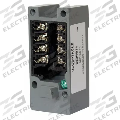 EATON Limit Switch Receptacle: EN50041 Body, 2 Mounting Holes, 1NO/1NC - Receptacles for Limit Switches