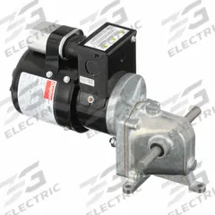DAYTON AC Gearmotor: Right Angle, Dual Output Shafts, PSC, TENV, 9.5 RPM, 200 in-lb Max Torque (MPN 1LPZ1). Key specifications — Inverter Rated: No; Brand: DAYTON; Full Load Current: 1.2/0.63 A.