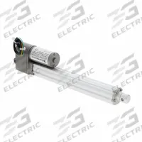 DUFF-NORTON Linear Actuator: LT, 27 lbf Rated Load, 7.9 in Stroke, 12V DC, IP66 (MPN LT25-1-200P). Key specifications — Nut Material: Plastic; Position Feedback Option: Potentiometer.