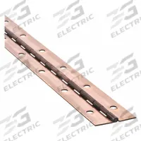 APPROVED VENDOR Piano Hinge: Steel, 48 in Leaf Ht, 1 in Leaf Wd (MPN 1CBF6). Key specifications — Material: Steel.