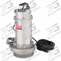 DAYTON Plug-In Utility Pump: 1 hp, 120V AC, 82 gpm Flow Rate @ 10' of Head, 3/8 in Max. Dia. Solids (MPN 1XHV5). Key specifications — Rated Voltage: 120V AC; Brand: DAYTON; Switch: Not Included.