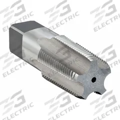 CLEVELAND Pipe and Conduit Thread Tap: 1 1/4"-11.5 NPT, 5 Flute, Semi-Bottoming Chamfer (MPN C64044)