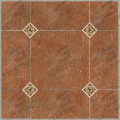 ARMSTRONG FLOORING Vinyl Floor Tiles: Adobe, 12 in Tile Wd, 45 sq ft Coverage Area - Peel N' Press Tile